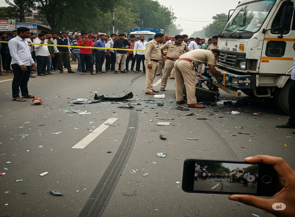 Deoria me dardnaak sadak haadsa