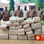 कुशीनगर में मादक पदार्थ तस्करी का खुलासा: भारी मात्रा में गांजा बरामद, दो गिरफ्तार