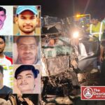 यमुना एक्सप्रेसवे पर भीषण हादसा: पिता-बेटों समेत 6 की दर्दनाक मौत