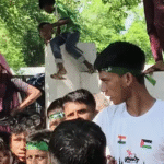 मोहर्रम जुलूस में फिलिस्तीन झंडे वाली टी-शर्ट पहनने पर युवक हिरासत में, जांच में जुटी पुलिस