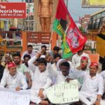अखिलेश यादव की गिरफ्तारी के खिलाफ देवरिया में समाजवादी पार्टी का विरोध प्रदर्शन, दो दर्जन कार्यकर्ता हिरासत में