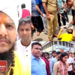 देवरिया: हनुमान मंदिर की जमीन को लेकर विवाद गहराया, महंत धरने पर बैठे, मंत्री पर लगाया कब्जे का आरोप