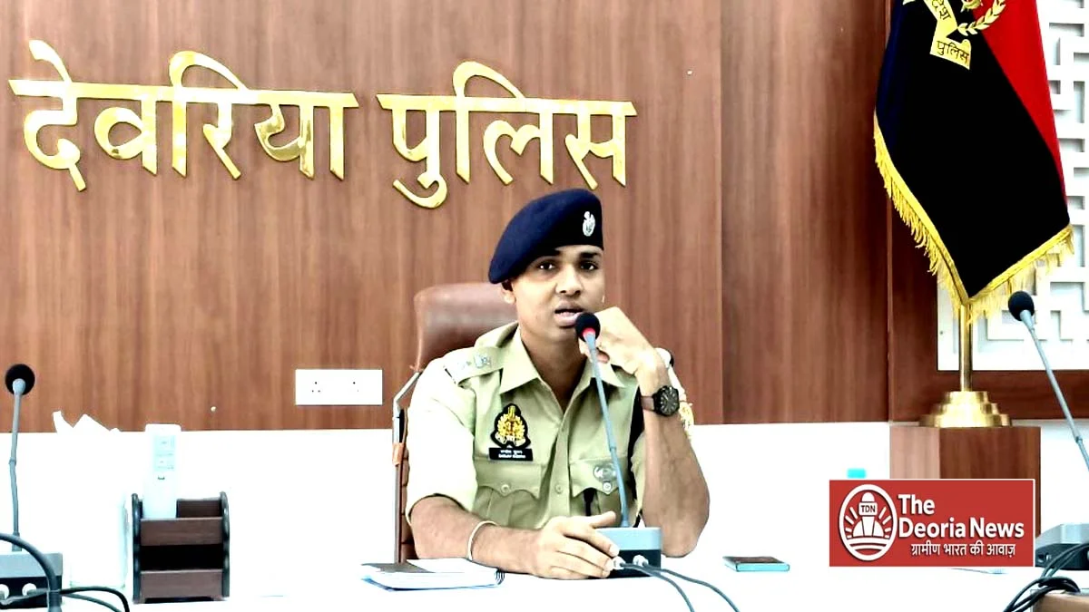 Deoria New SP Sanjeev Suman