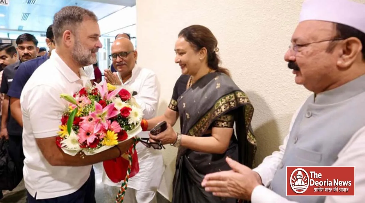 Rahul Gandhi reached Rae Bareli