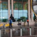 अयोध्या एयरपोर्ट की छत से टपका पानी, दो साल में ही निर्माण गुणवत्ता पर उठे सवाल
