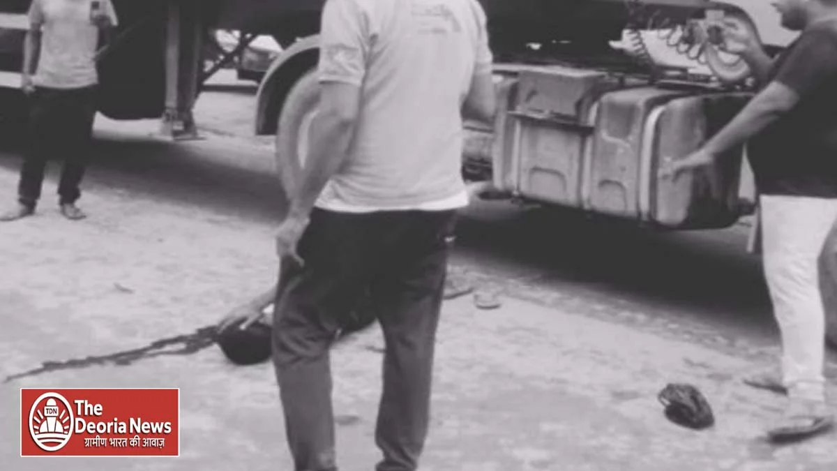 Deoria Idol immersion procession