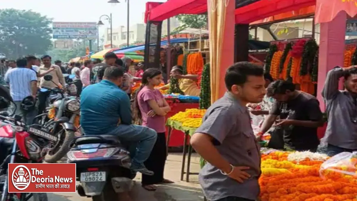 Diwali celebration in Deoria