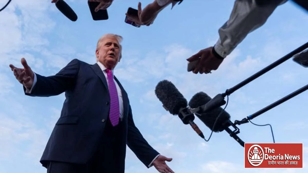 Donald set out on Asia tour