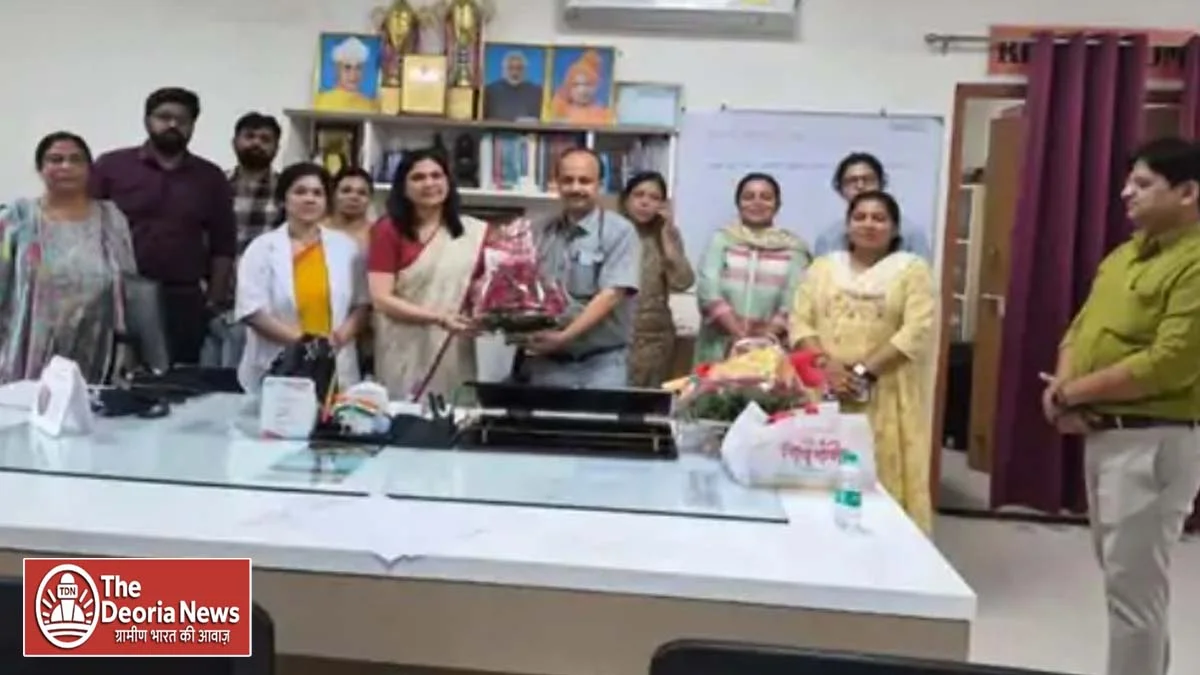 Dr. Rajni at Deoria Medical College