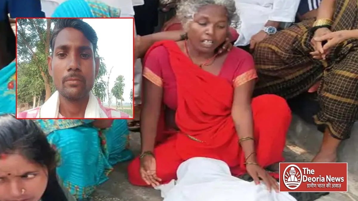 Idol immersion in Deoria