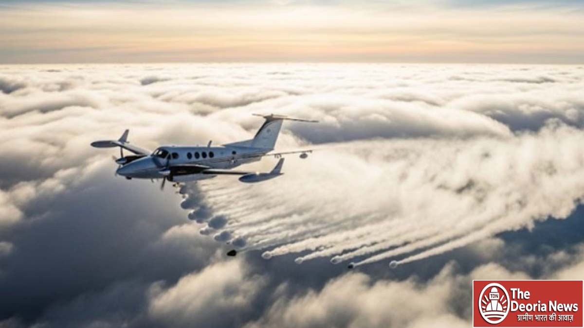 First time of cloud seeding in Delhi