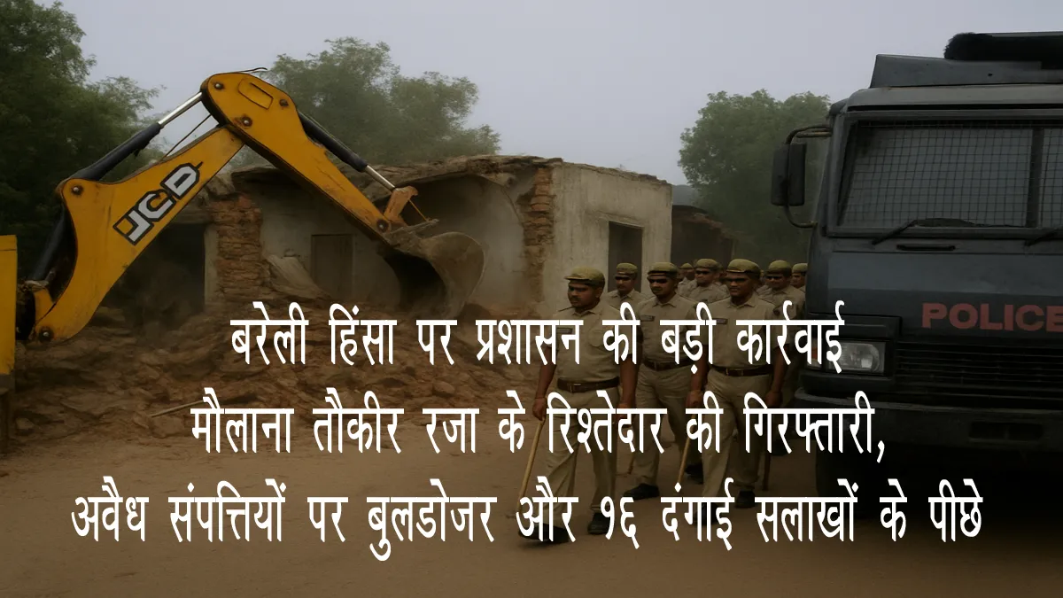 bareilly-violence-taqeer-raza-relative-arrested-demolition-16-rioters-jailed