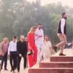 ताजमहल पहुंचे डोनाल्ड ट्रंप जूनियर, परिवार संग किया 45 मिनट का भ्रमण; सुरक्षा व्यवस्था रही चाक-चौबंद