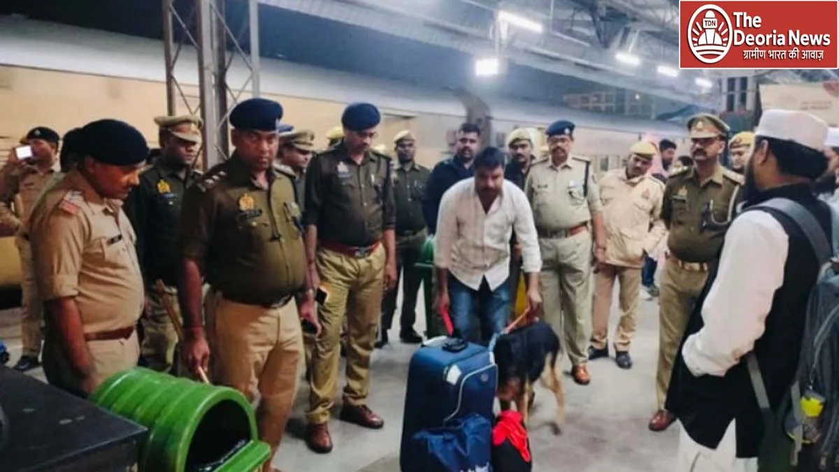 High alert in Deoria Delhi