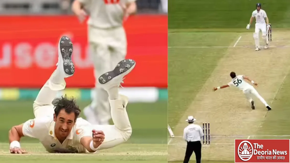 Mitchell Starc became a storm in the Ashes