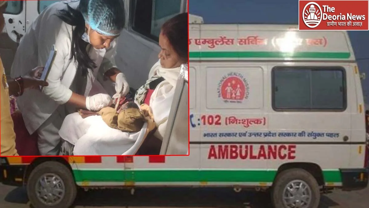 Mother gives birth to child in ambulance in Deoria