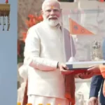 राम मंदिर के शिखर पर धर्मध्वजा फहराया, PM मोदी बोले—‘आज सदियों के घाव भर रहे हैं’