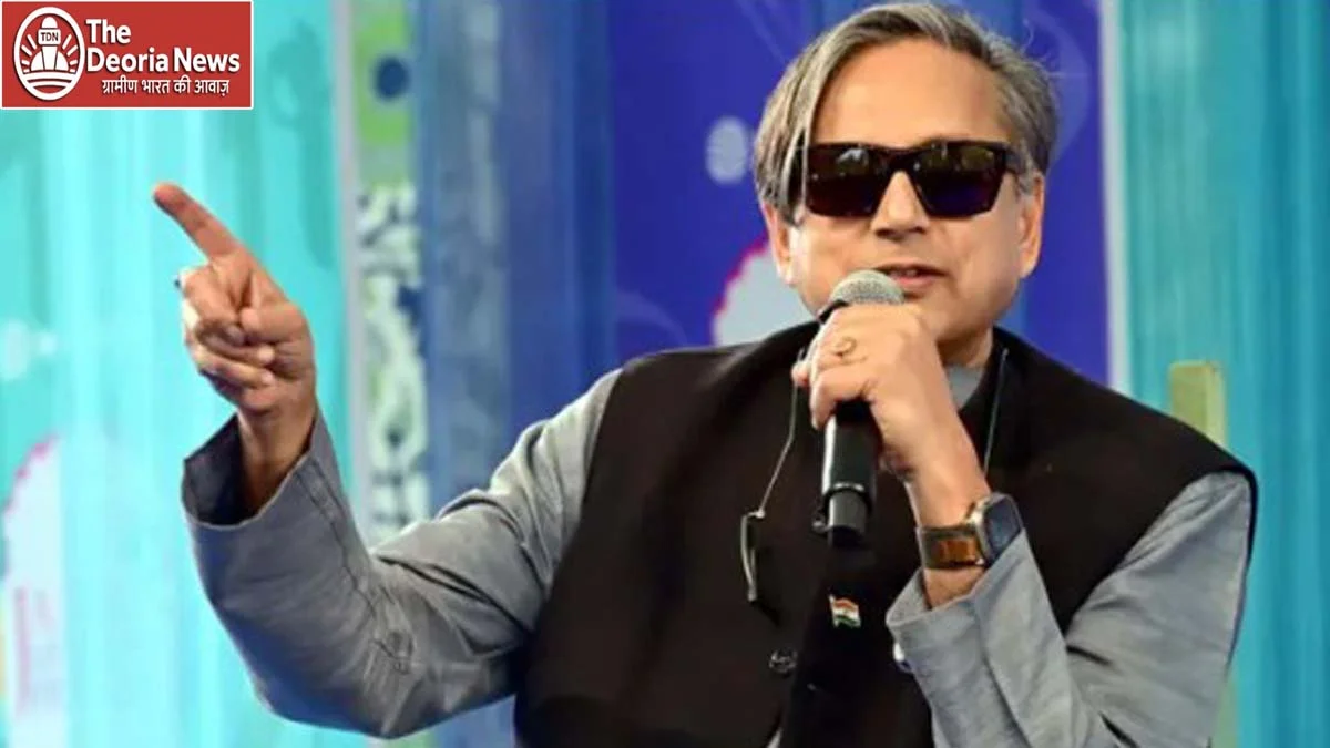Shashi Tharoor said – “In India