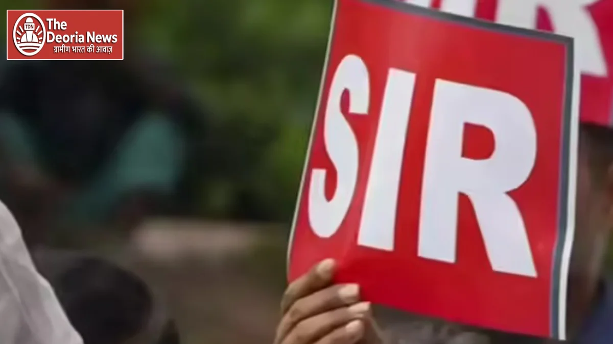 Election Commission's SIR process