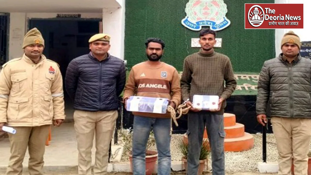 Deoria Road Accident Animal smuggling