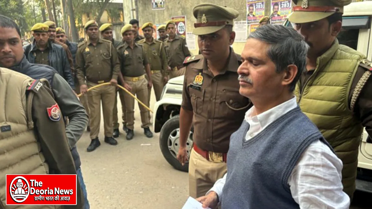 Former IG Amitabh lodged in Deoria jail