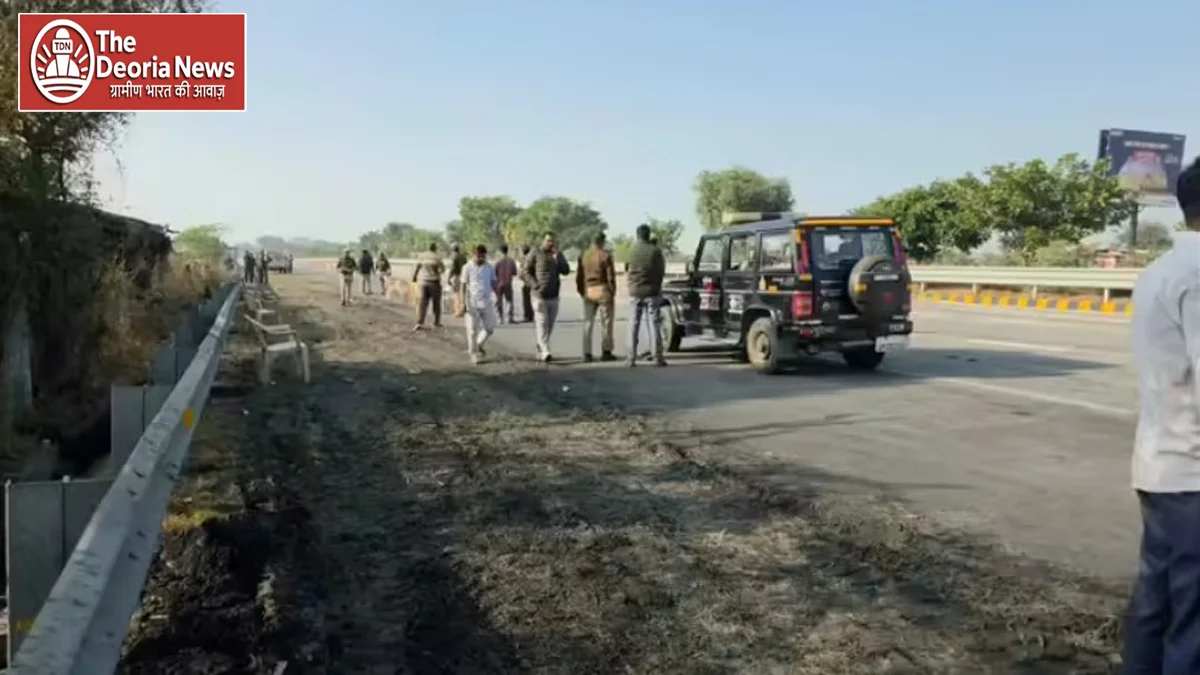 Horrific accident on Yamuna Expressway