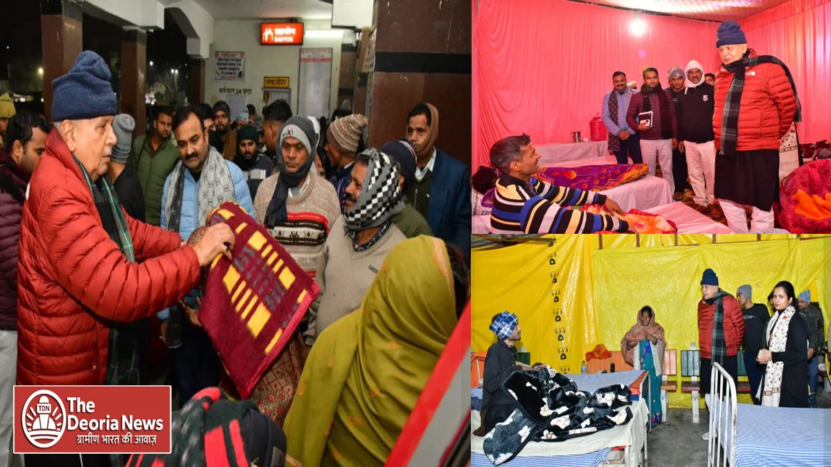 Initiative to protect against cold in Deoria