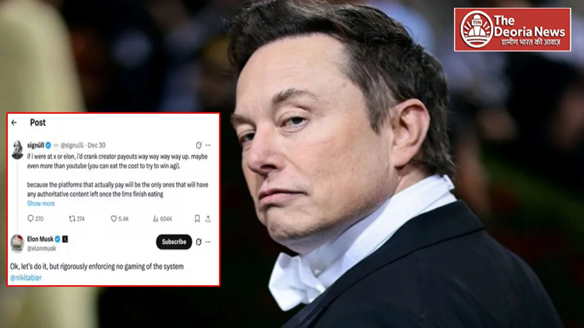 Musk to compete with YouTube