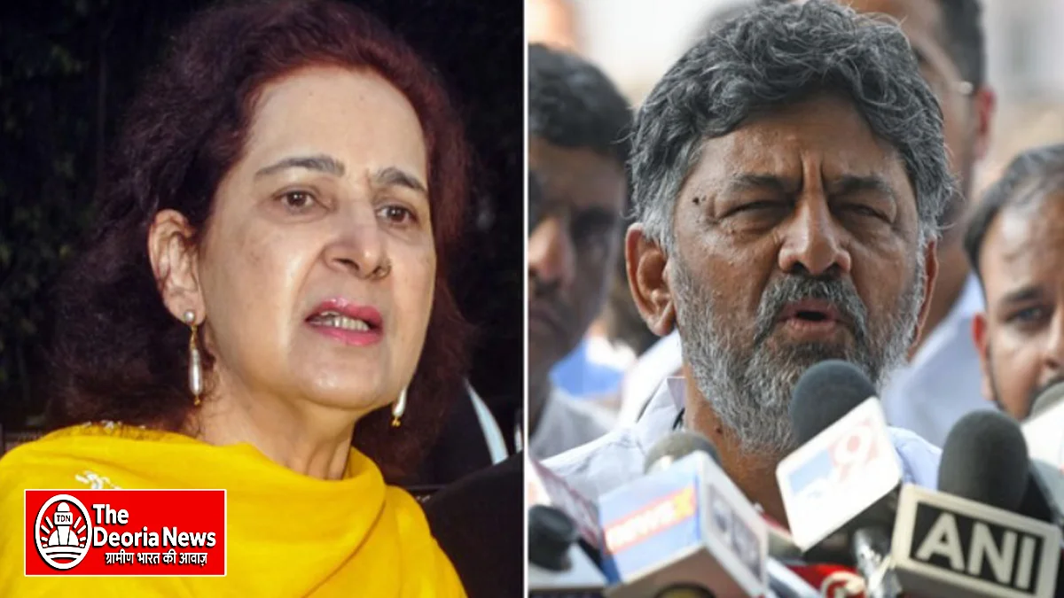 DK Shivkumar's Navjot Kaur Sidhu