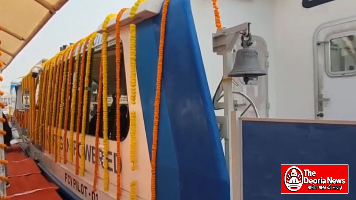 Country's first hydrogen ship