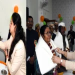 देवरिया में 77वां गणतंत्र दिवस उत्साह के साथ मनाया गया, शहीदों के परिजनों का हुआ सम्मान