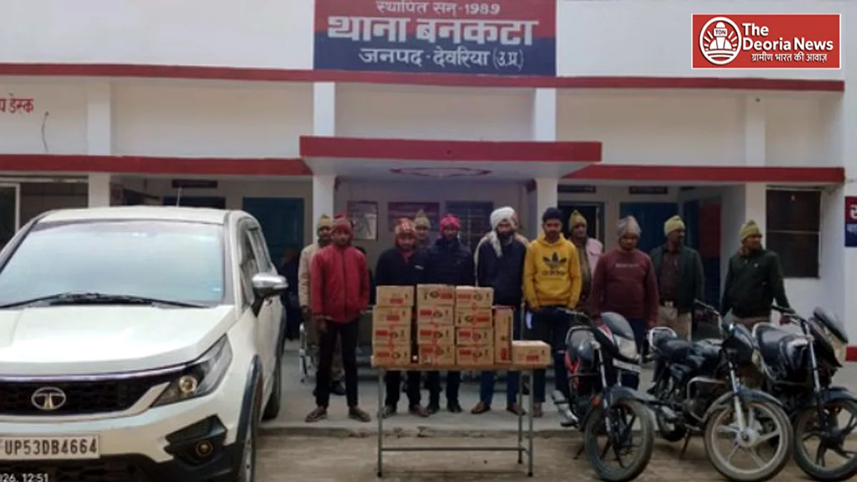 Big deal on liquor smuggling in Deoria