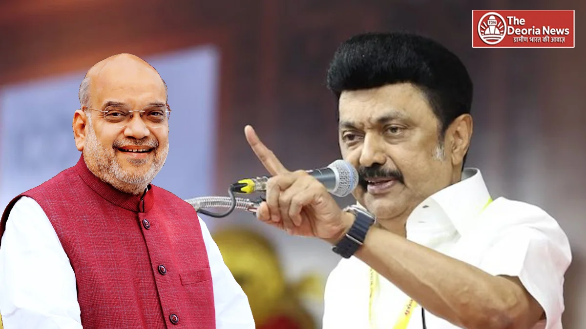 On Amit Shah's allegations M.K. Stalin