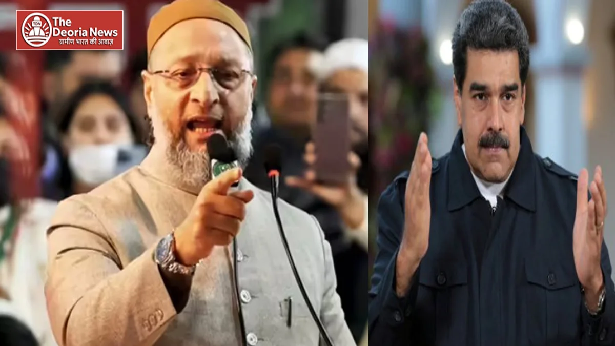 Owaisi vs Maduro comment