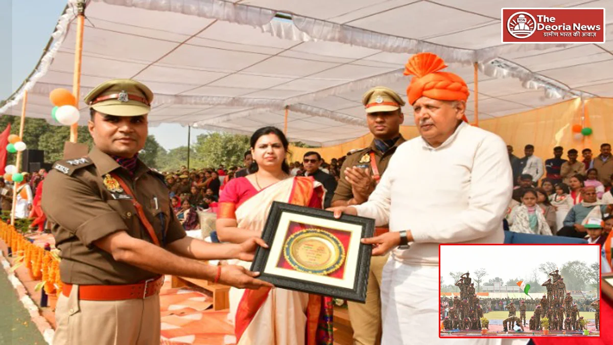 Republic in Deoria Police Line