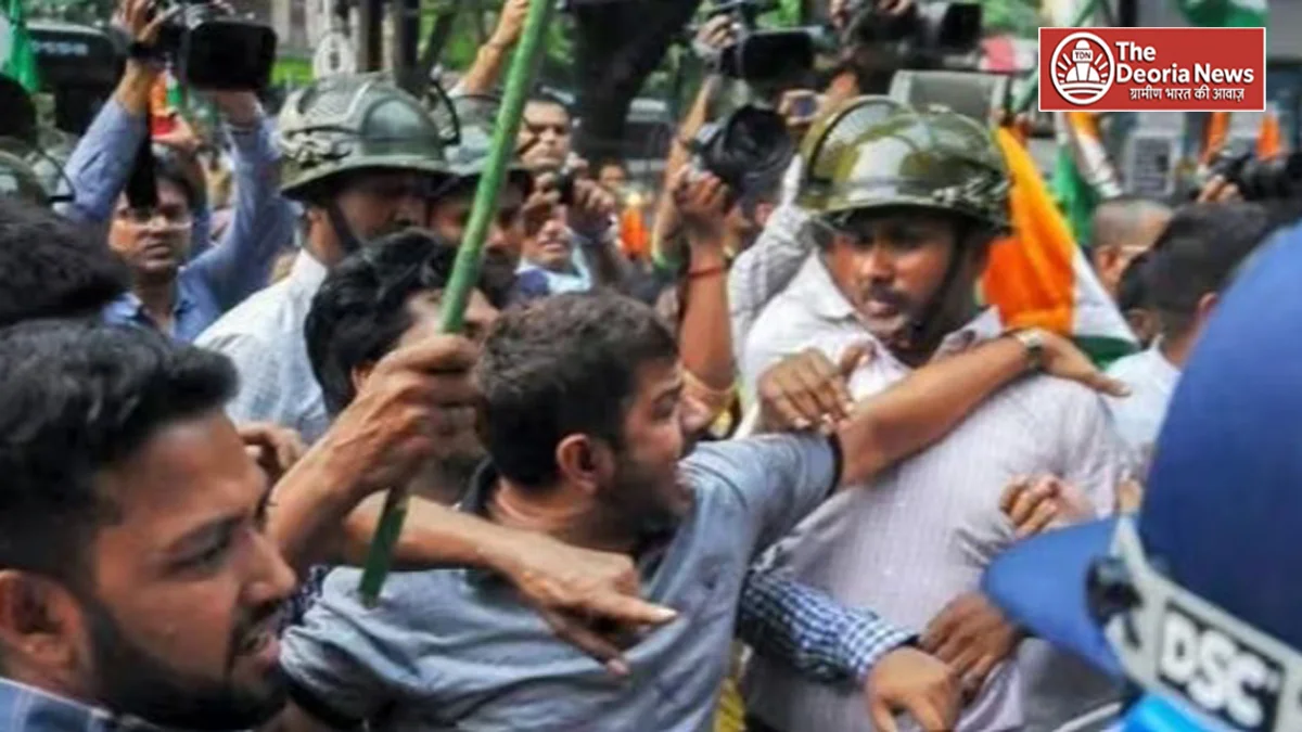 TMC worker in Sandeshkhali