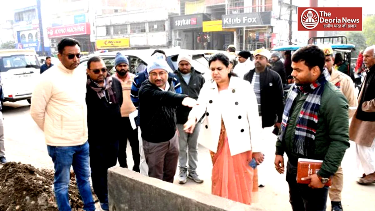 passing under drains in deoria