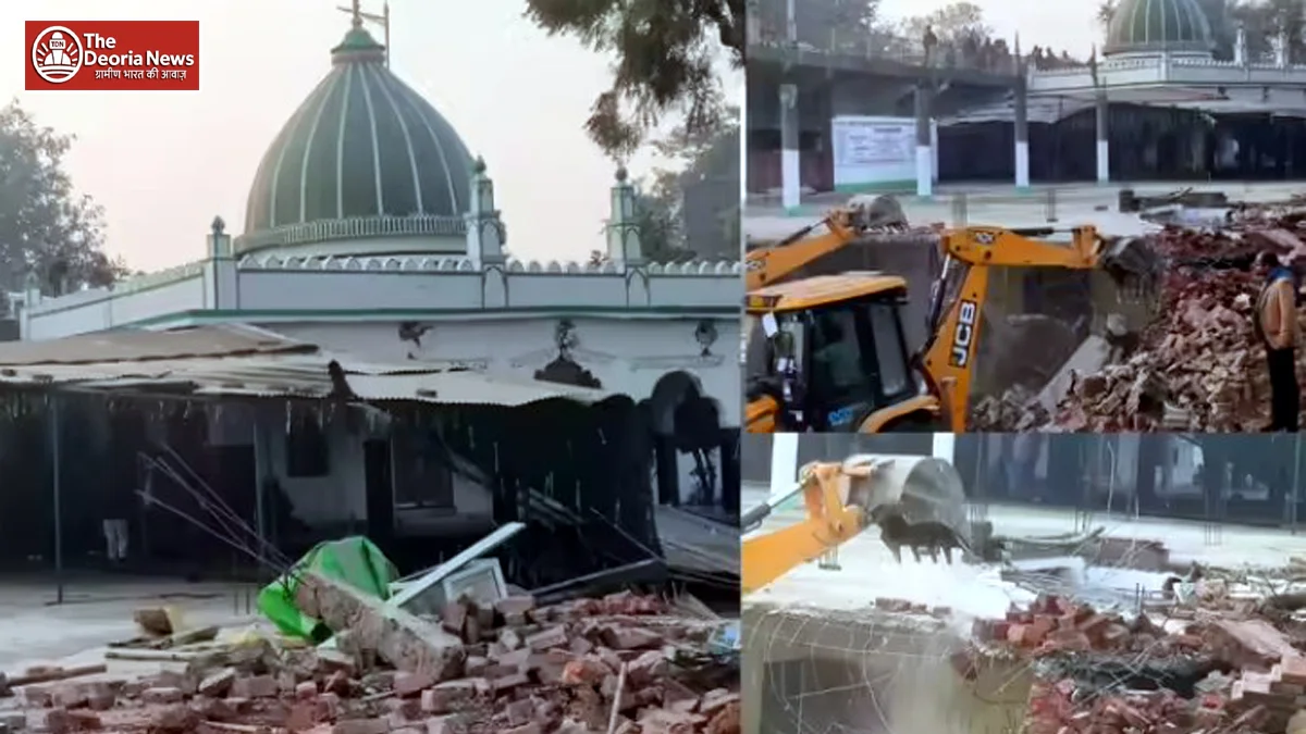 Deoria: Case of breaking the tomb