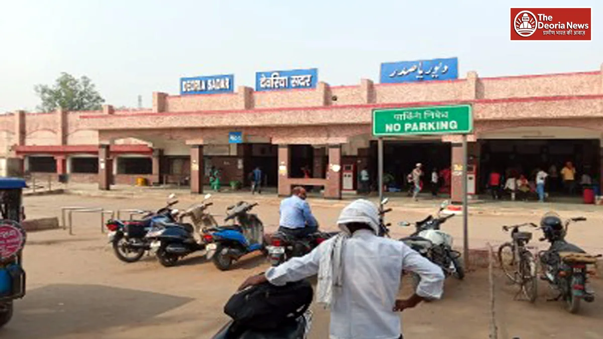 Due to subway construction in Deoria