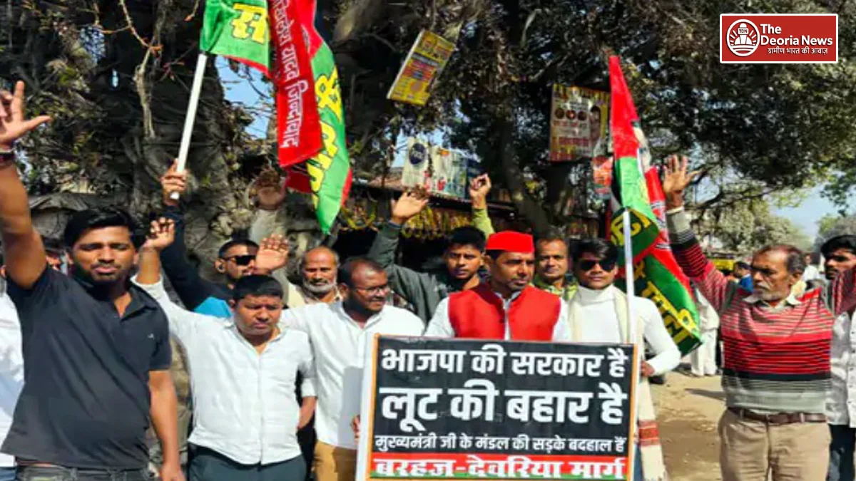 Road-bridge construction in Barhaj