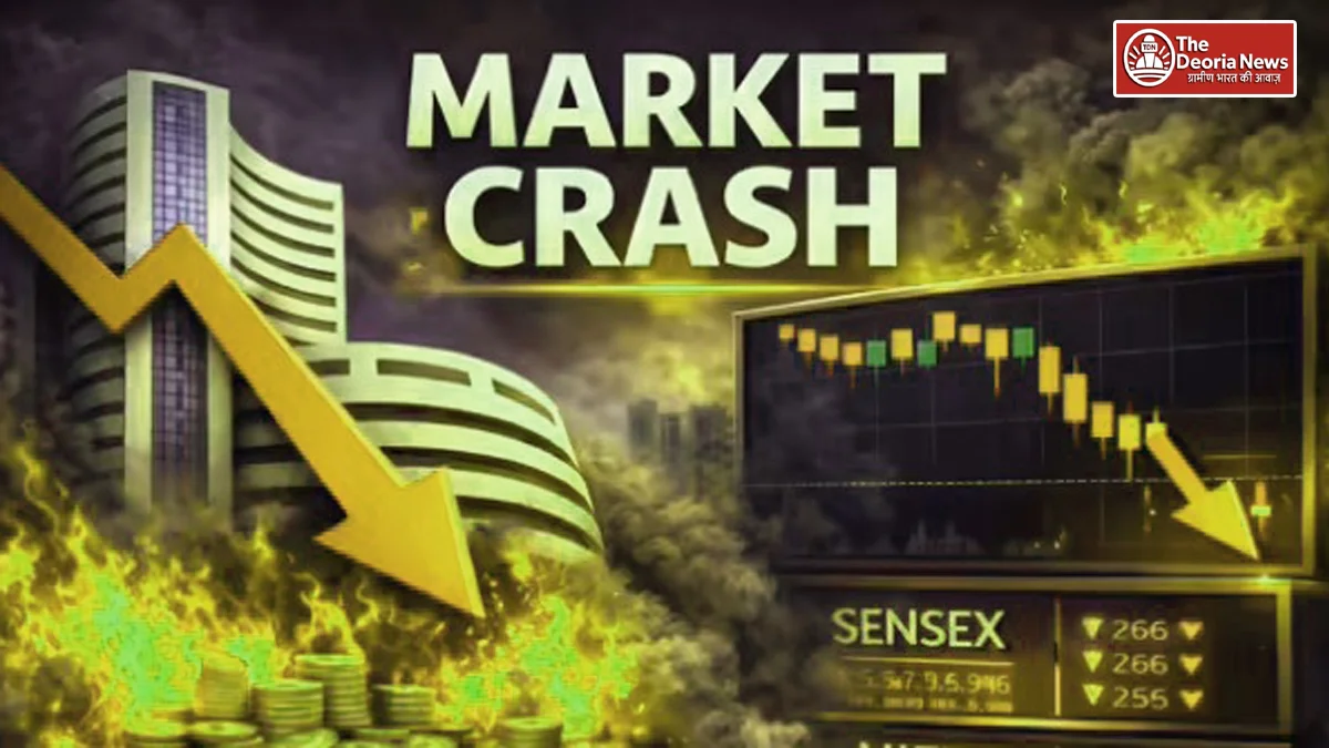 Stock market decline Sensex