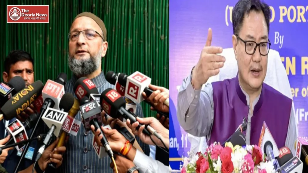 Kiren on Owaisi's statement