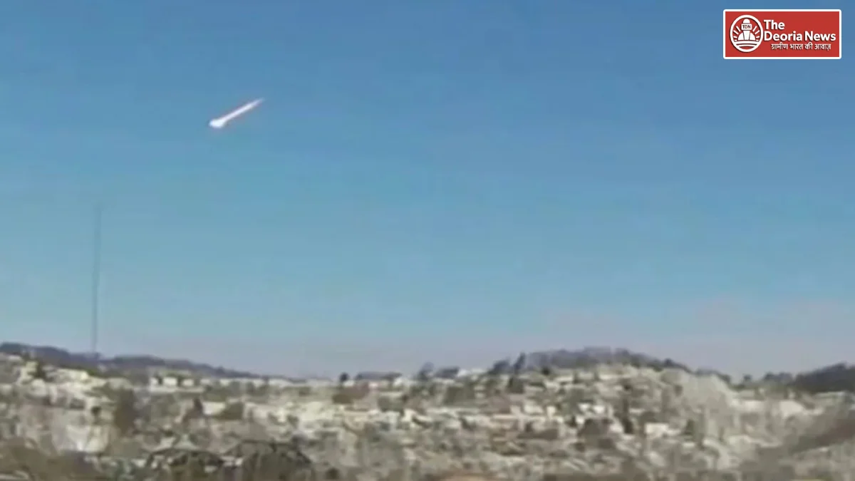 Meteorite fell in broad daylight in America