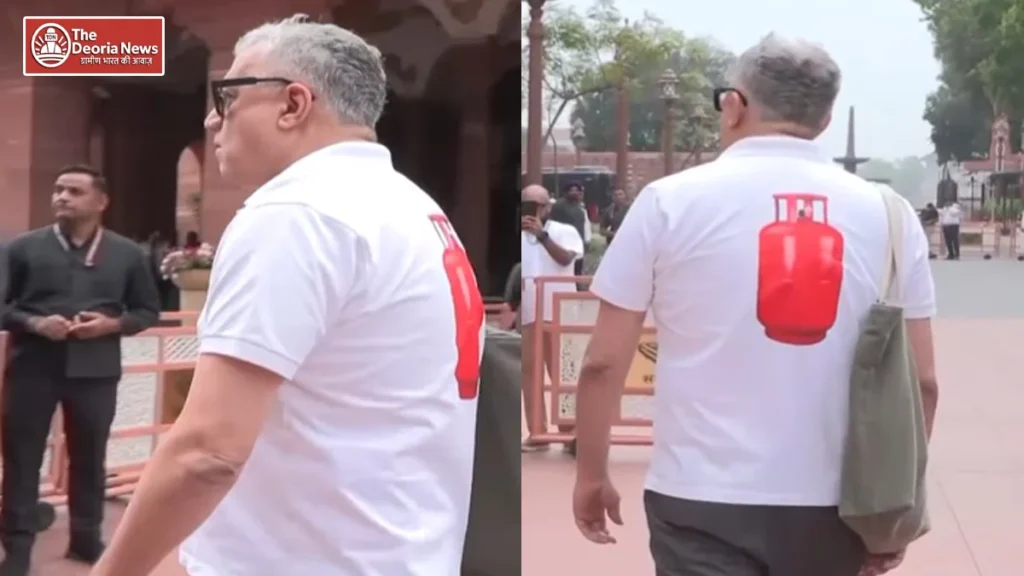 Protest in Parliament on LPG crisis