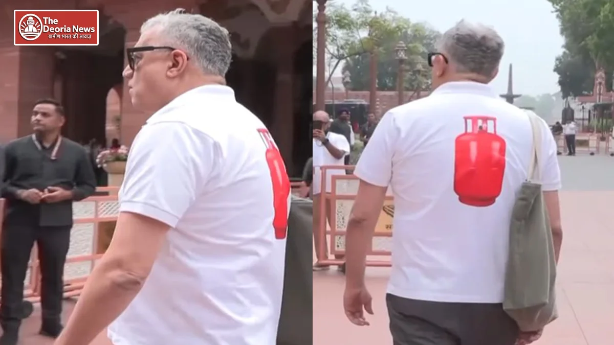 Protest in Parliament on LPG crisis