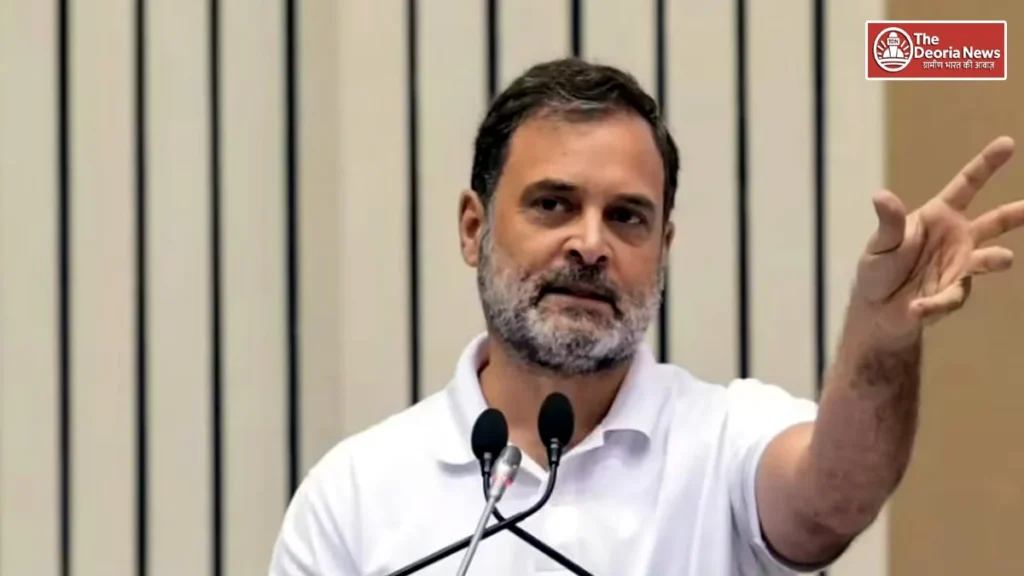 Rahul Gandhi's allegation