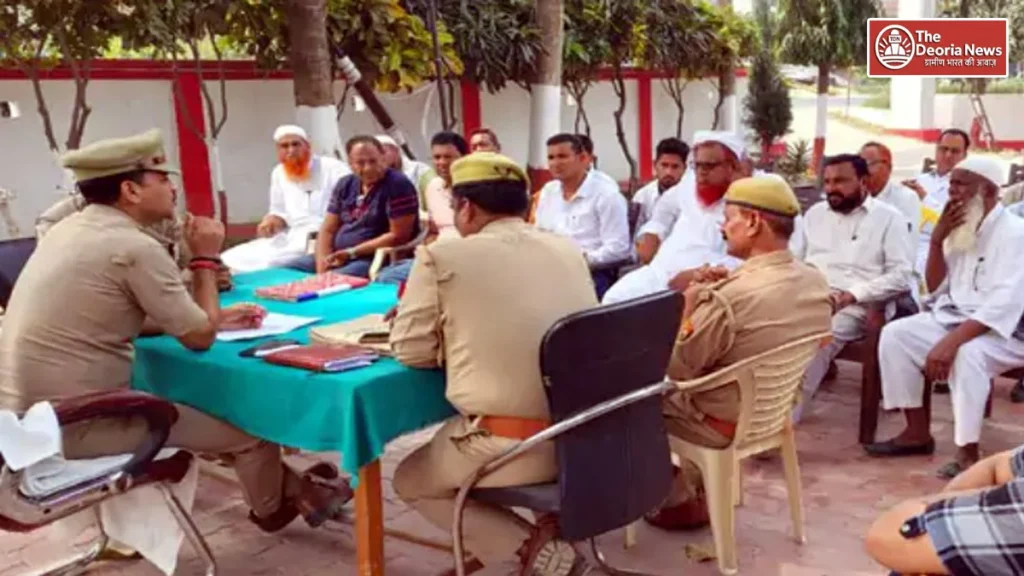 Regarding Eid and Navratri in Deoria