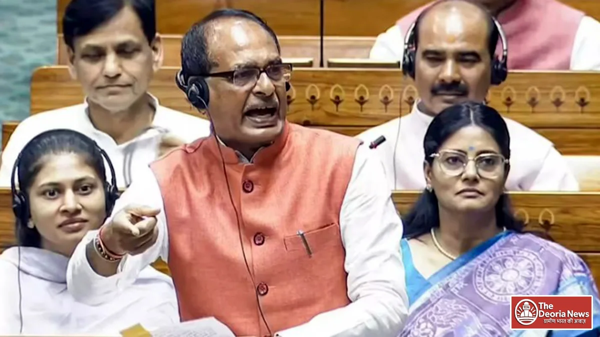 Shivraj angry at opposition in Lok Sabha