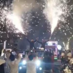 बारात में बरातियों का हुड़दंग, कारों की छत पर स्टंट और नोट उड़ाए, 12 हजार का चालान