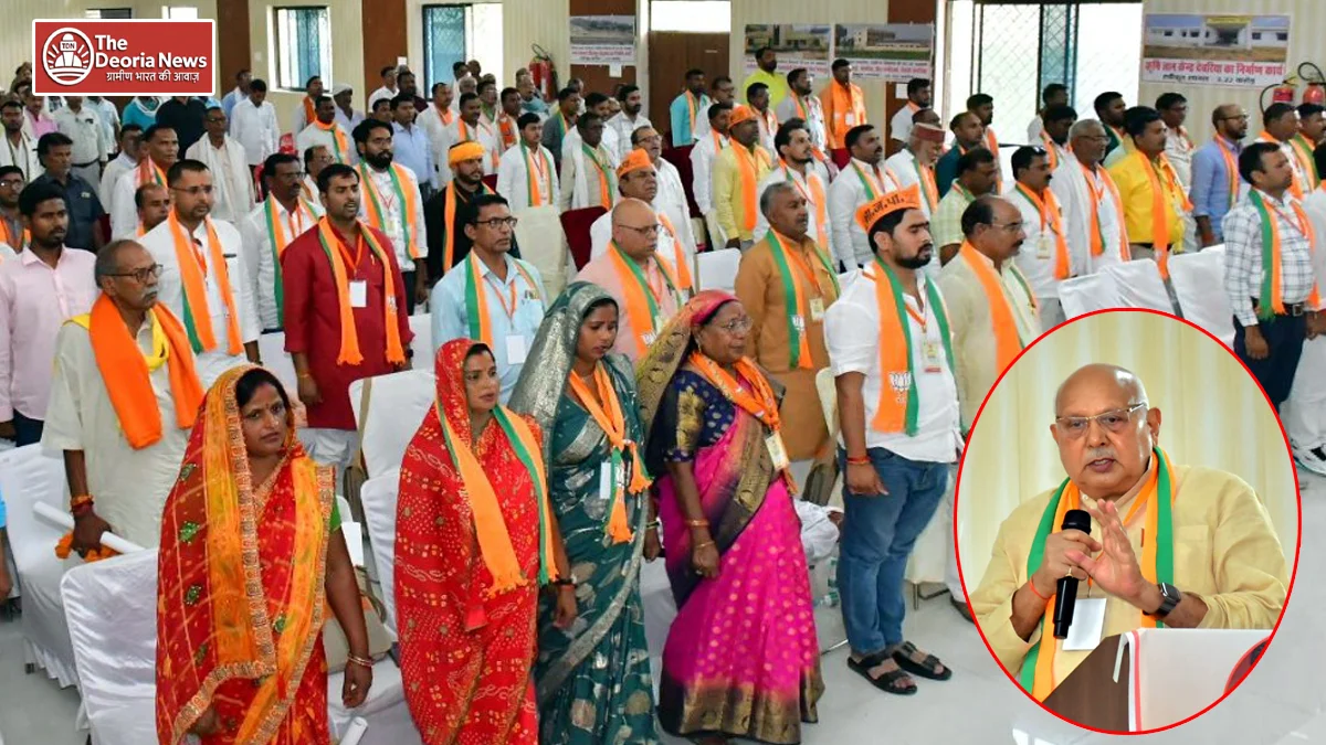 BJP training campaign in Pathardeva